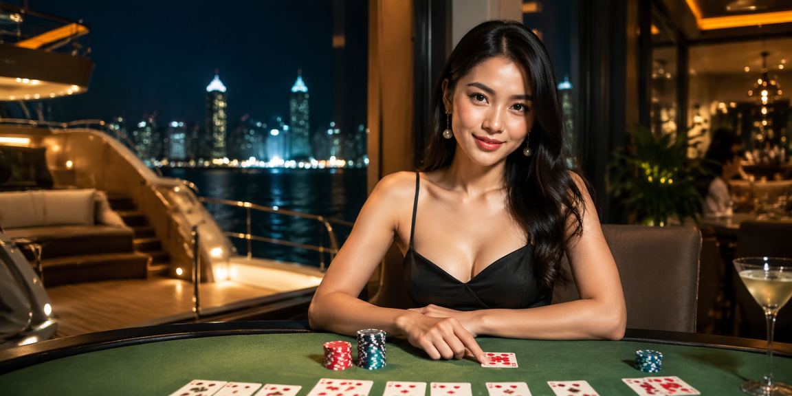 Suasana santai bermain baccarat online di kafe dengan minuman kopi di meja