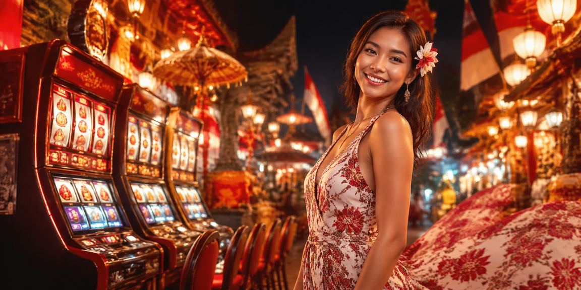 Layar slot neon berwarna cerah menampilkan putaran jackpot yang mendebarkan